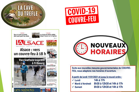 nouveaux horaires